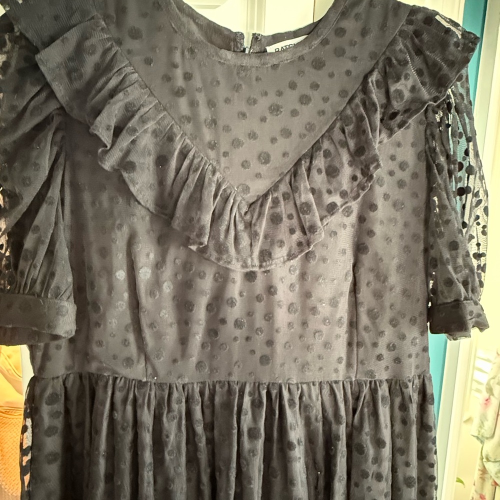 Batsheva Black on Black Party Dress - Picture 4 of 7